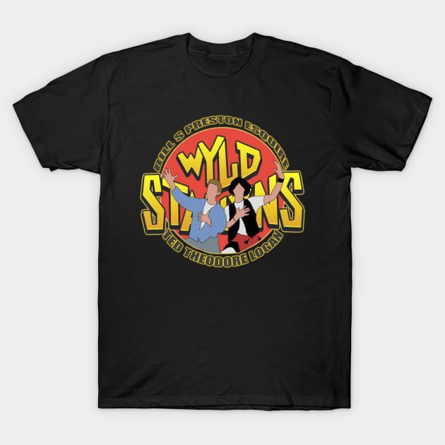 Together We Are The Wyld Stallyns T-Shirt by laurelsart2014